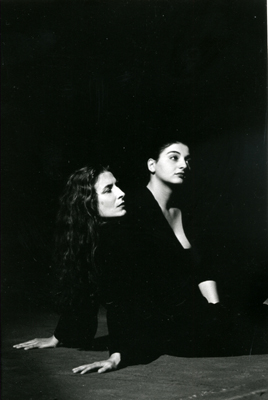 Marie-Laure Denoyel et Sophie Balabanian. © Carlos Medeiros